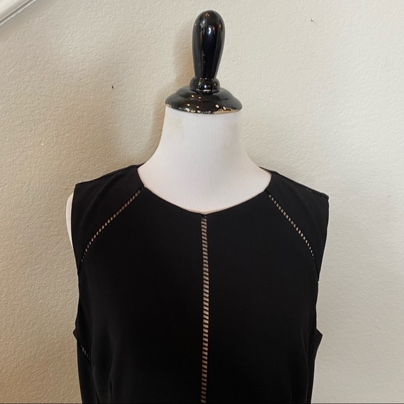 Alex Marie LBD Fit and Flair Mini Cut Out Dress Size 8 - Picture 4 of 6